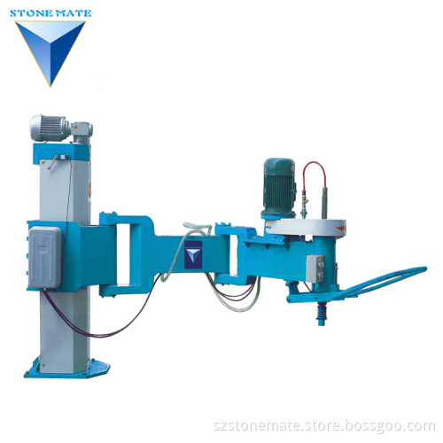 Stone and Concrete Table Polishing Machine - Manual Polisher for Slab